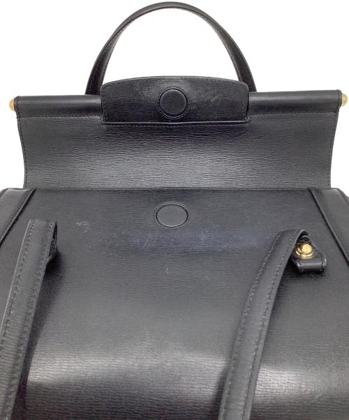 GUCCI（グッチ）GUCCI (グッチ) バンブーハンドバッグ ブラックの古着・服飾アイテム