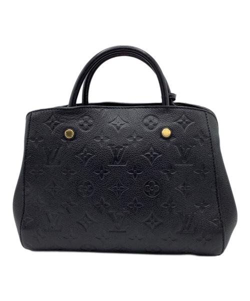 LOUIS VUITTON（ルイ ヴィトン）LOUIS VUITTON (ルイ ヴィトン) モノグラムアンプラント モンテーニュBB ブラックの古着・服飾アイテム