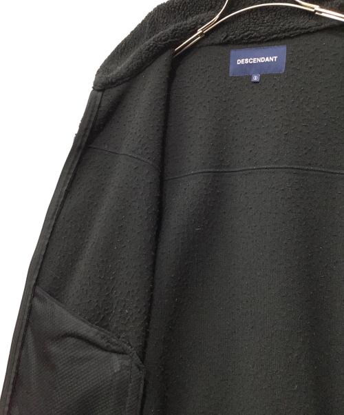 DESCENDANT（ディセンダント）DESCENDANT (ディセンダント) MANCHOT FLEECE JACKET ブラック サイズ:2の古着・服飾アイテム