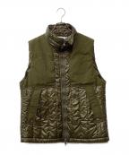 nonnativeノンネイティブ）の古着「ナイロンベスト」｜オリーブ