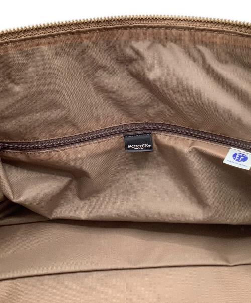 PORTER（ポーター）PORTER (ポーター) バロン　ボストンバッグ ブラウンの古着・服飾アイテム