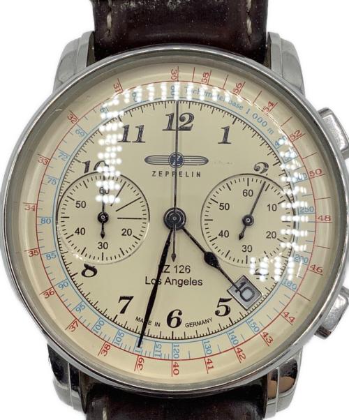 ZEPPELIN（ツェッペリン）ZEPPELIN (ツェッペリン) リストウォッチ アイボリーの古着・服飾アイテム