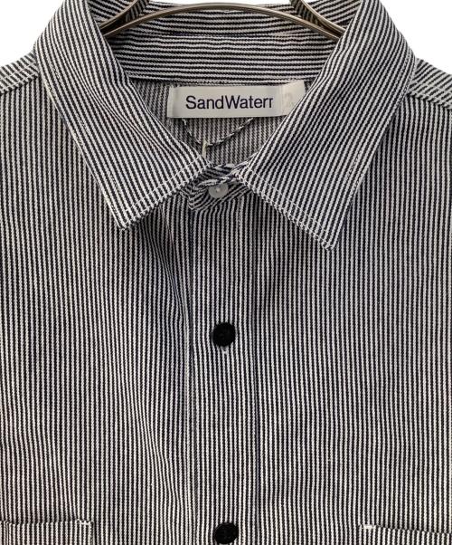 SandWaterr（サンドウォーター）SANDWATERR (サンドウォーター) ワークシャツ ネイビー サイズ:2の古着・服飾アイテム