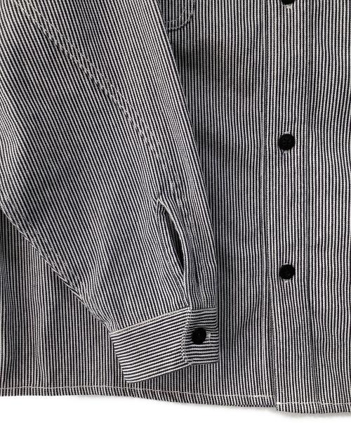 SandWaterr（サンドウォーター）SANDWATERR (サンドウォーター) ワークシャツ ネイビー サイズ:2の古着・服飾アイテム