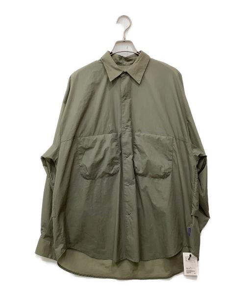 koti BEAUTY&YOUTH（コティ ビューティーアンドユース）koti BEAUTY&YOUTH (コティ ビューティーアンドユース) シャツ オリーブ サイズ:Lの古着・服飾アイテム