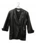 Yves Saint Laurent（イヴサンローラン）の古着「レザージャケット」｜ブラック