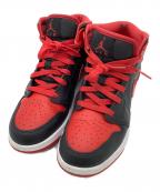 NIKEナイキ）の古着「スニーカー」｜レッド×ブラック