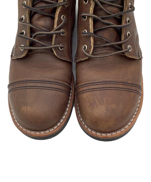 RED WING（レッドウィング）RED WING (レッドウィング) アイアアンレンジャー　ブーツ ブラウン サイズ:24の古着・服飾アイテム