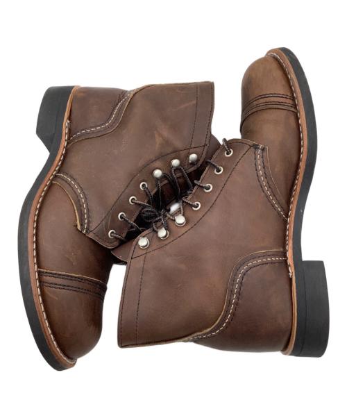 RED WING（レッドウィング）RED WING (レッドウィング) アイアアンレンジャー　ブーツ ブラウン サイズ:24の古着・服飾アイテム