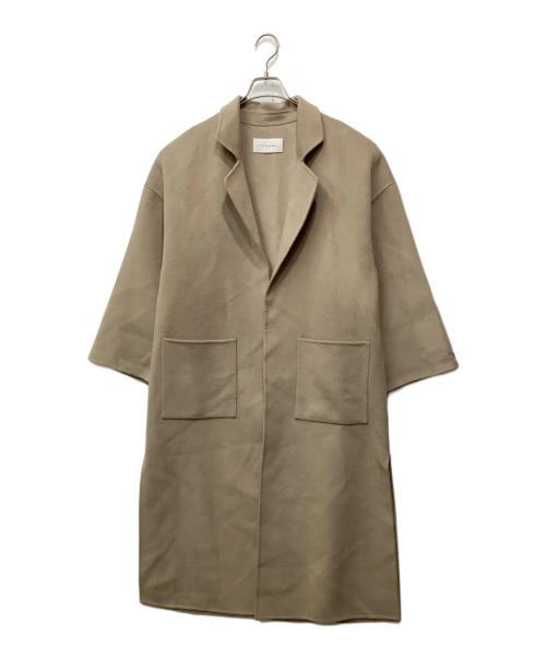 na.e（ナエ）na.e (ナエ) ウールコート ベージュ サイズ:不明の古着・服飾アイテム