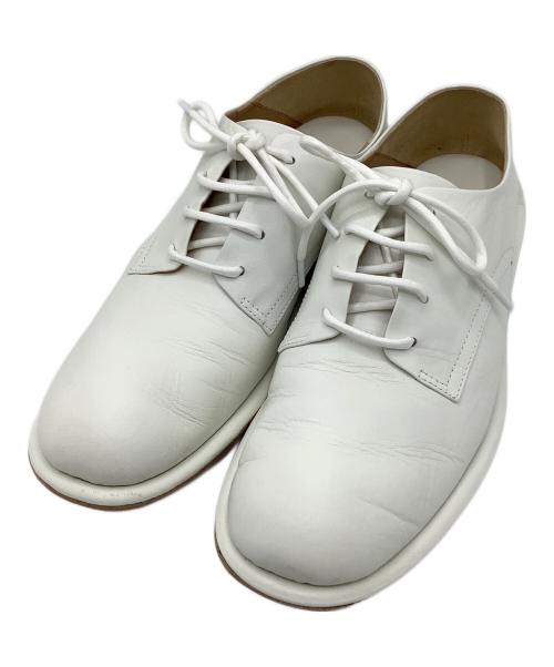 beautiful people（ビューティフルピープル）beautiful people (ビューティフルピープル) slipper plain toe leather shoes ホワイト サイズ:5の古着・服飾アイテム