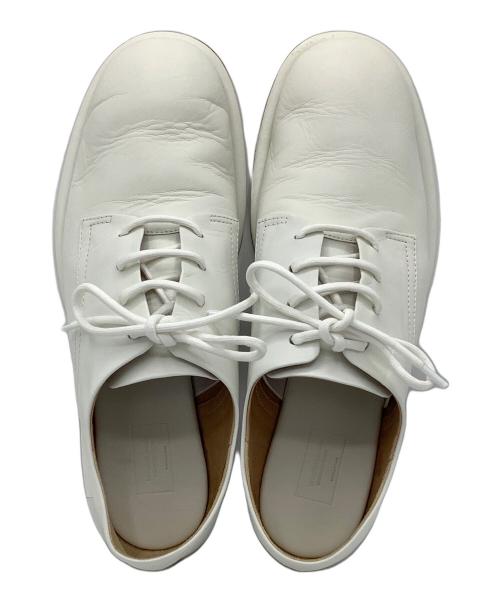 beautiful people（ビューティフルピープル）beautiful people (ビューティフルピープル) slipper plain toe leather shoes ホワイト サイズ:5の古着・服飾アイテム