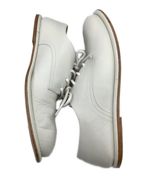 beautiful people（ビューティフルピープル）beautiful people (ビューティフルピープル) slipper plain toe leather shoes ホワイト サイズ:5の古着・服飾アイテム