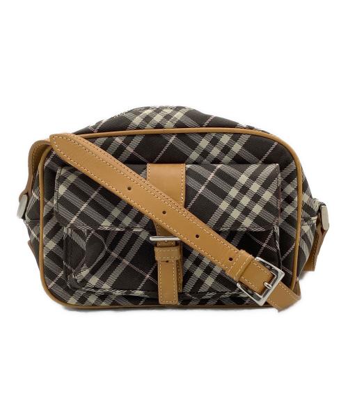 BURBERRY BLUE LABEL（バーバリー ブルー レーベル）BURBERRY BLUE LABEL (バーバリーロンドンブルーレーベル) ショルダーバッグ ブラウンの古着・服飾アイテム