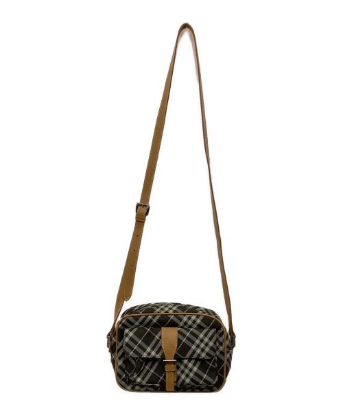 BURBERRY BLUE LABEL（バーバリー ブルー レーベル）BURBERRY BLUE LABEL (バーバリーロンドンブルーレーベル) ショルダーバッグ ブラウンの古着・服飾アイテム