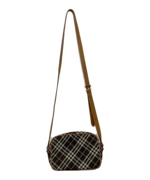 BURBERRY BLUE LABEL（バーバリー ブルー レーベル）BURBERRY BLUE LABEL (バーバリーロンドンブルーレーベル) ショルダーバッグ ブラウンの古着・服飾アイテム