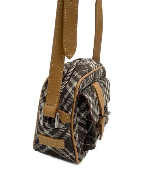 BURBERRY BLUE LABEL（バーバリー ブルー レーベル）BURBERRY BLUE LABEL (バーバリーロンドンブルーレーベル) ショルダーバッグ ブラウンの古着・服飾アイテム
