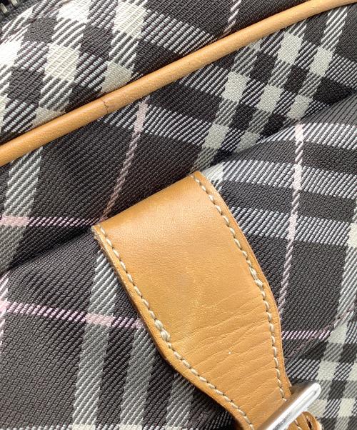 BURBERRY BLUE LABEL（バーバリー ブルー レーベル）BURBERRY BLUE LABEL (バーバリーロンドンブルーレーベル) ショルダーバッグ ブラウンの古着・服飾アイテム