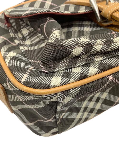 BURBERRY BLUE LABEL（バーバリー ブルー レーベル）BURBERRY BLUE LABEL (バーバリーロンドンブルーレーベル) ショルダーバッグ ブラウンの古着・服飾アイテム