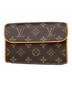 LOUIS VUITTON（ルイ ヴィトン）の古着「モノグラム　ポシェットフロランティーヌ　ウエストポーチ」