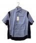 N.HOOLYWOOD（エヌ ハリウッド）の古着「HALF SLEEVE SHIRT - Blue Stripe」｜ブルー×ネイビー