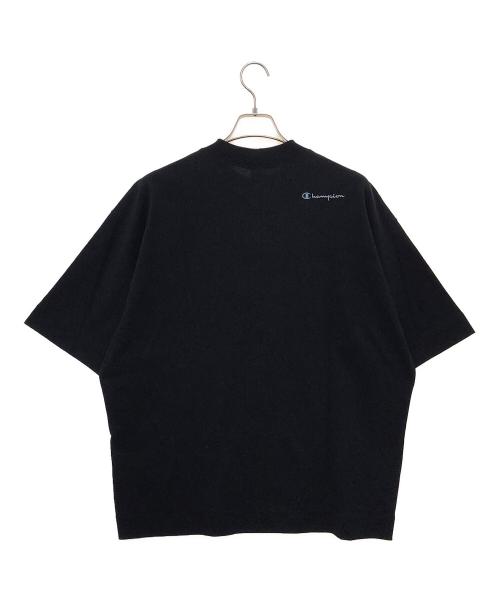 N.HOOLYWOOD（エヌ ハリウッド）N.HOOLYWOOD (エヌ ハリウッド) Champion (チャンピオン) Tシャツ ブラック サイズ:M 未使用品の古着・服飾アイテム