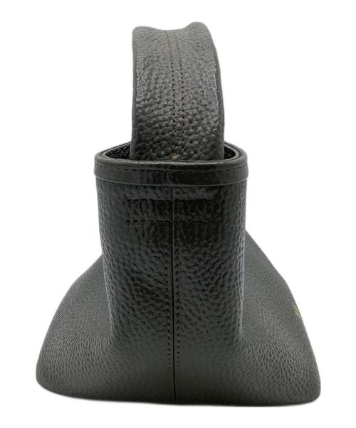 ch!iiibag（チーバック）ch!iiibag (チーバック) レザーバスケット カーキの古着・服飾アイテム