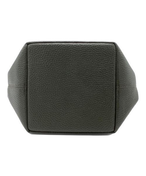 ch!iiibag（チーバック）ch!iiibag (チーバック) レザーバスケット カーキの古着・服飾アイテム