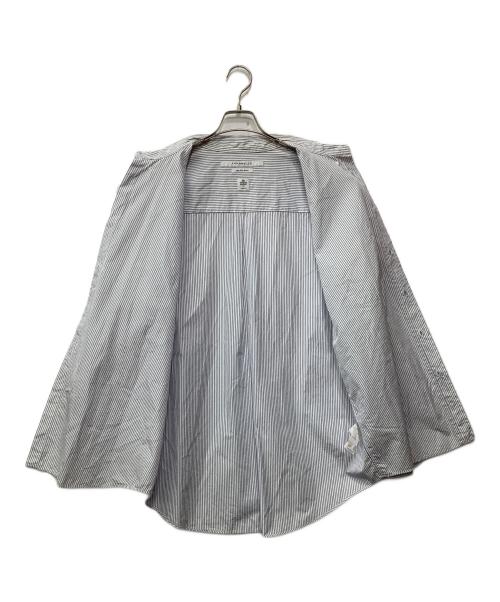 JOURNAL STANDARD TRISECT（ジャーナルスタンダード トライセクト）JOURNAL STANDARD TRISECT (ジャーナルスタンダード トライセクト) THOMAS MASON (トーマスメイソン) ストライプシャツ ブルー×ホワイト サイズ:Lの古着・服飾アイテム