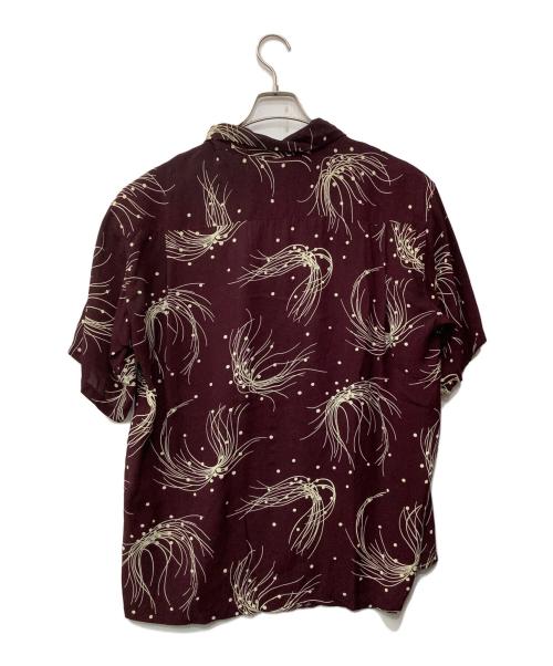 Sun Surf（サンサーフ）Sun Surf (サンサーフ) アロハシャツ ワインレッド サイズ:XLの古着・服飾アイテム