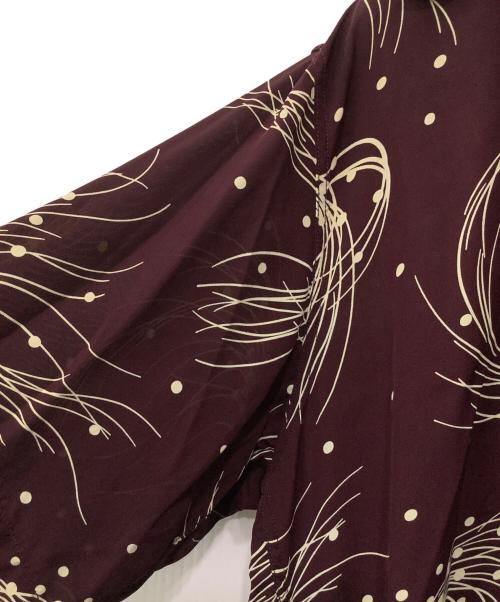 Sun Surf（サンサーフ）Sun Surf (サンサーフ) アロハシャツ ワインレッド サイズ:XLの古着・服飾アイテム