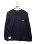 DESCENDANT（ディセンダント）の古着「HORIZON ORGANIC COTTON CROP LS」｜ネイビー