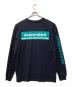 DESCENDANT (ディセンダント) HORIZON ORGANIC COTTON CROP LS ネイビー サイズ:3：14000円