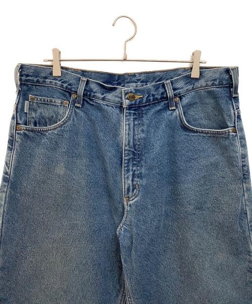 CarHartt（カーハート）CarHartt (カーハート) リラックスフィット5ポケットデニムパンツ ブルー サイズ:W38の古着・服飾アイテム