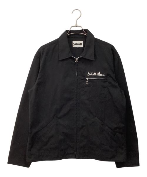 SCHOTT N.Y.C.（ショット）Schott N.Y.C. (ショット) TC WORK JACKET ブラック サイズ:XLの古着・服飾アイテム