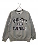 STARTERスターター）の古着「ロゴクルーネックスウェット」｜グレー