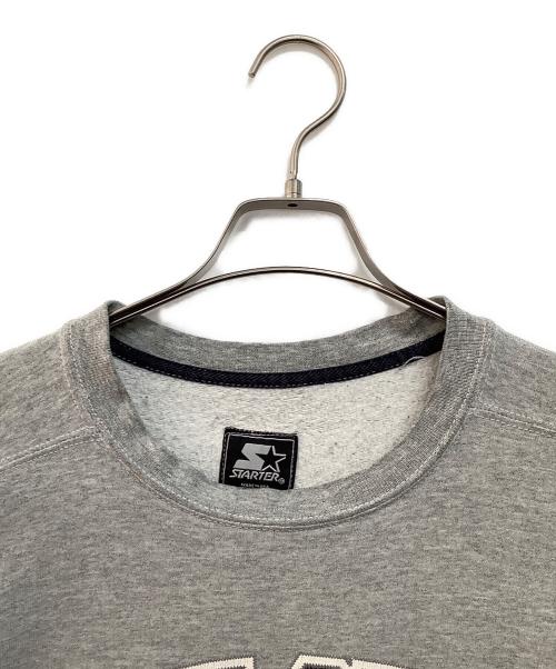 STARTER（スターター）STARTER (スターター) ロゴクルーネックスウェット グレー サイズ:Lの古着・服飾アイテム