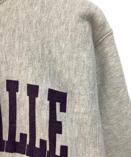 Champion REVERSE WEAVE（チャンピオン リバース ウィーブ）Champion REVERSE WEAVE (チャンピオン リバース ウィーブ) ロゴクルーネックスウェット グレー サイズ:XLの古着・服飾アイテム