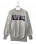 Champion REVERSE WEAVE（チャンピオン リバース ウィーブ）の古着「ロゴクルーネックスウェット」｜グレー