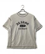 Champion REVERSE WEAVE×X-LARGEチャンピオン リバース ウィーブ×エクストララージ）の古着「STICHED S/S TEE」｜グレー