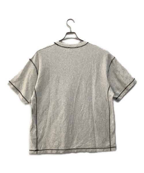 Champion REVERSE WEAVE（チャンピオン リバース ウィーブ）Champion REVERSE WEAVE (チャンピオン リバース ウィーブ) X-LARGE (エクストララージ) STICHED S/S TEE グレー サイズ:XLの古着・服飾アイテム