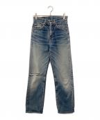 LEVI'Sリーバイス）の古着「505　ストレートデニムパンツ」｜ブルー