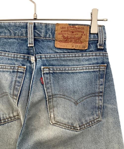 LEVI'S（リーバイス）LEVI'S (リーバイス) 505　ストレートデニムパンツ ブルー サイズ:W27の古着・服飾アイテム