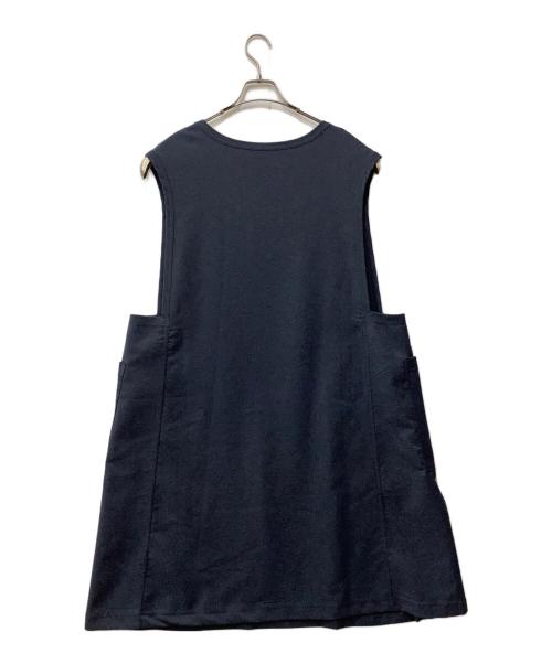 Y's for living（ワイズフォーリビング）Y'S for living (ワイズフォーリビング) ノースリーブワンピース ネイビー サイズ:FREEの古着・服飾アイテム