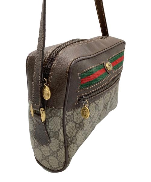 GUCCI（グッチ）GUCCI (グッチ) OLD GUCCI　シェリーライン　ショルダーバッグの古着・服飾アイテム