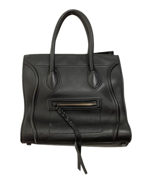 CELINE（セリーヌ）CELINE (セリーヌ) ラゲージ ファントム　バッグ ブラックの古着・服飾アイテム