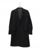 JOHN LAWRENCE SULLIVANジョン ローレンス サリバン）の古着「MELTON CHESTERFIELD COAT」｜ブラック