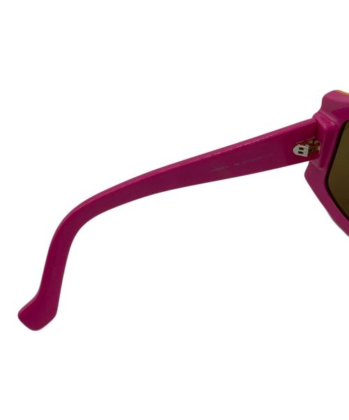 LOEWE（ロエベ）LOEWE (ロエベ) Paula's Ibiza (パウラズ・イビザ) サングラス ピンク×オレンジの古着・服飾アイテム