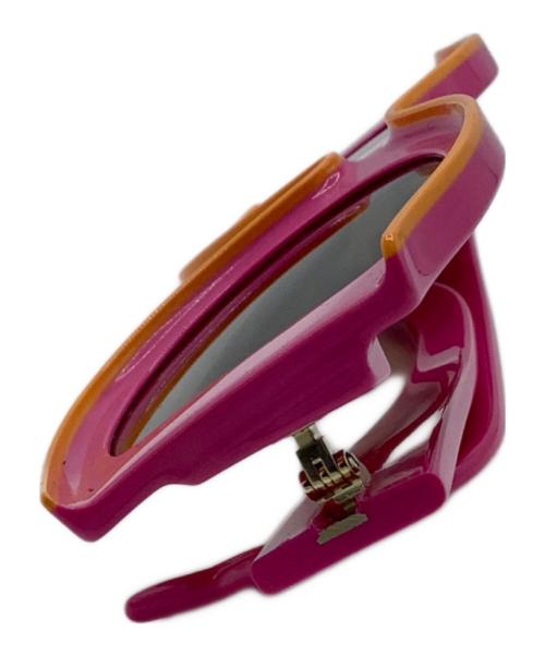 LOEWE（ロエベ）LOEWE (ロエベ) Paula's Ibiza (パウラズ・イビザ) サングラス ピンク×オレンジの古着・服飾アイテム