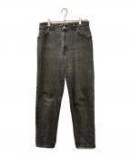 LEVI'Sリーバイス）の古着「ストレートデニムパンツ」｜ブラック